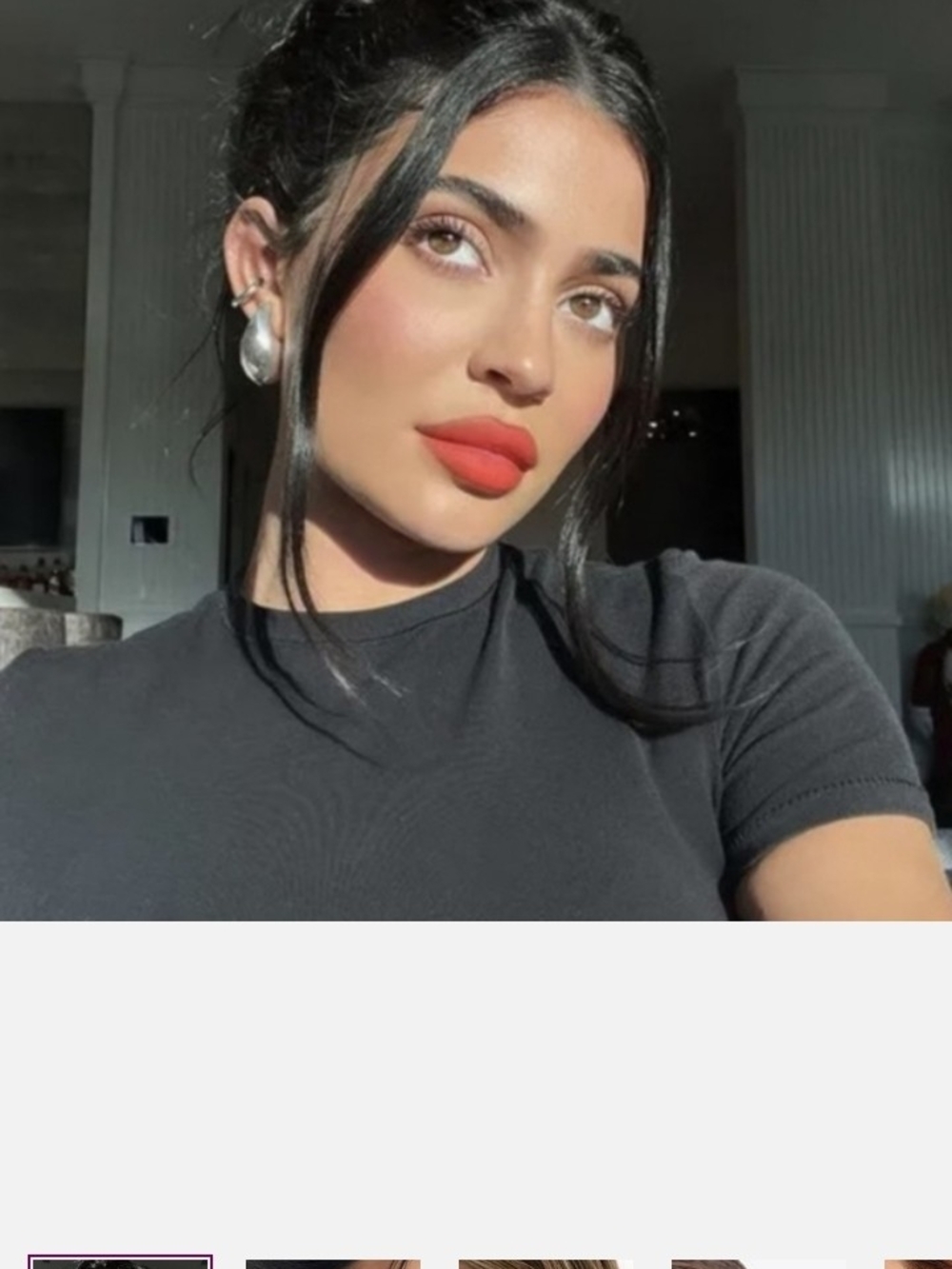 Matte Liquid Lipstick - Vibrant Coral Red